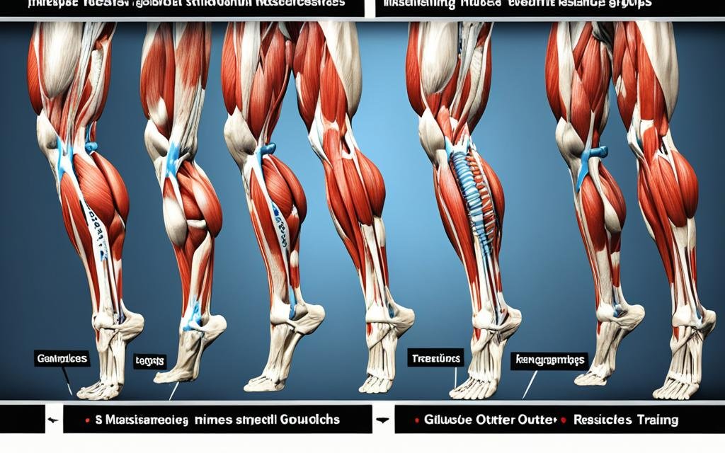 Grupos musculares das pernas Grupos musculares das pernas