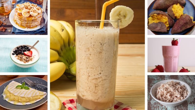 Alimentos Recomendados para um bom Pré-Treino