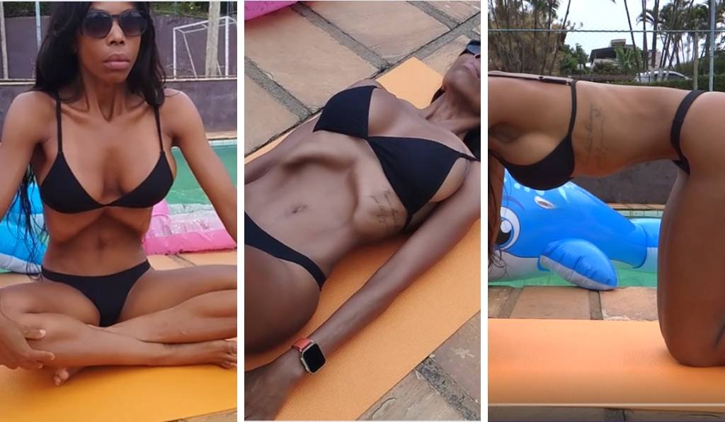 As diferentes variações do exercício Vácuo Abdominal