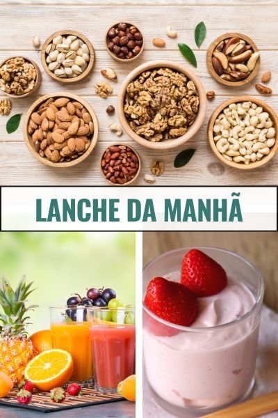 Lanche da Manhã saudável