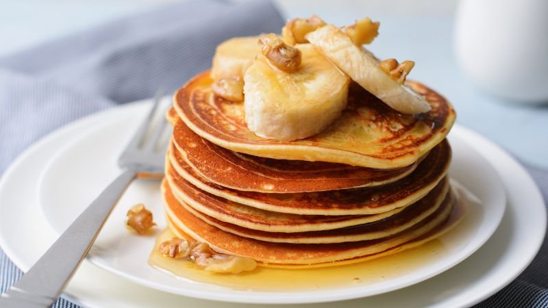 Receita de Panqueca de Aveia com Banana