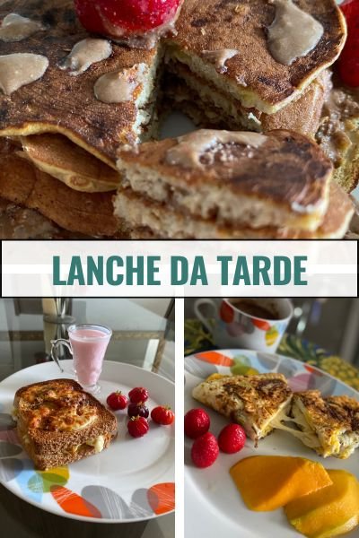Receitas Fitness Lanches da Tarde
